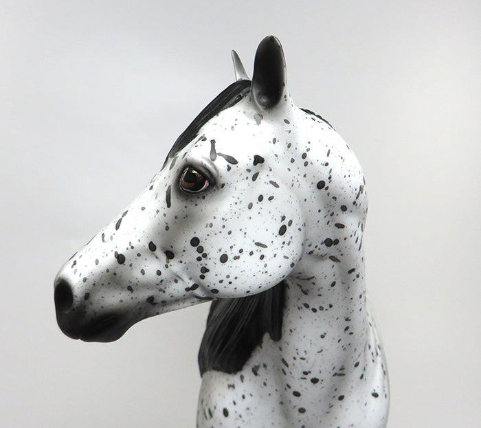 PHANTOM WIND-OOAK LOUD LEOPARD APPALOOSA ISH MODEL HORSE 7/7