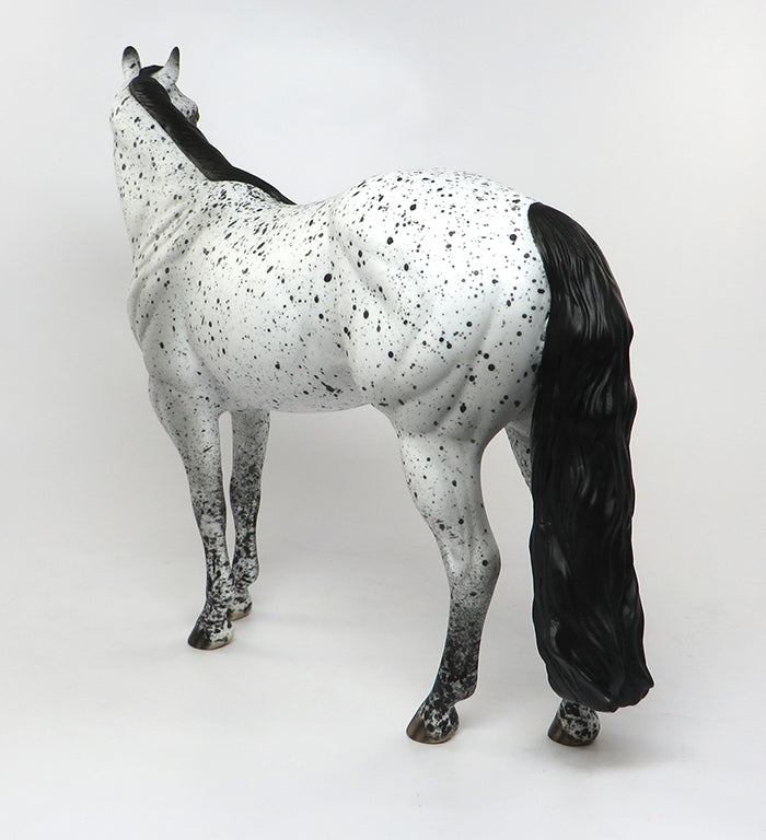 PHANTOM WIND-OOAK LOUD LEOPARD APPALOOSA ISH MODEL HORSE 7/7