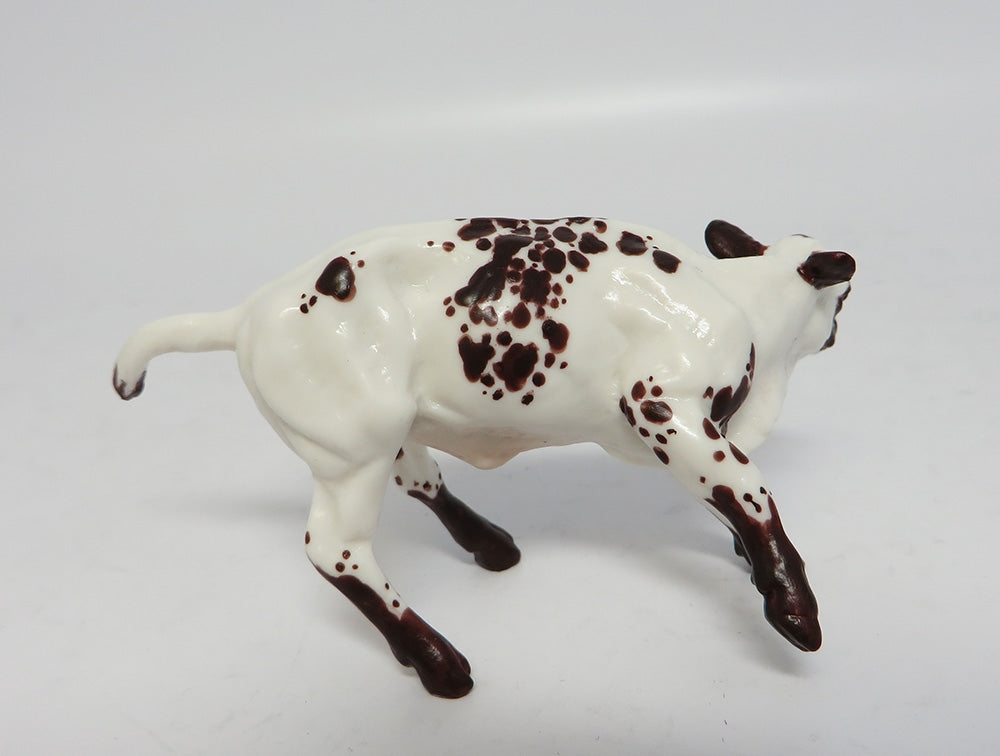 HARVER-OOAK BROWN SPECKLED COW WHS 2017