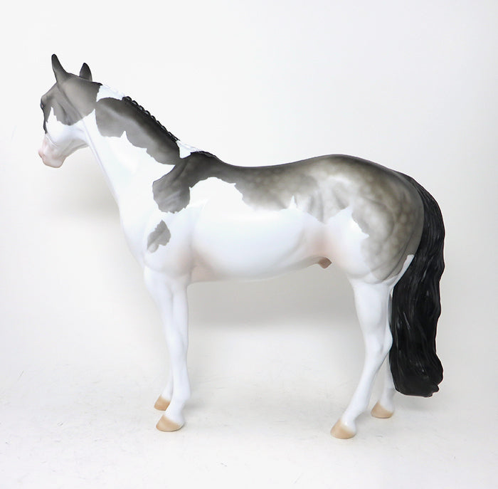 dapple grey paint model horse