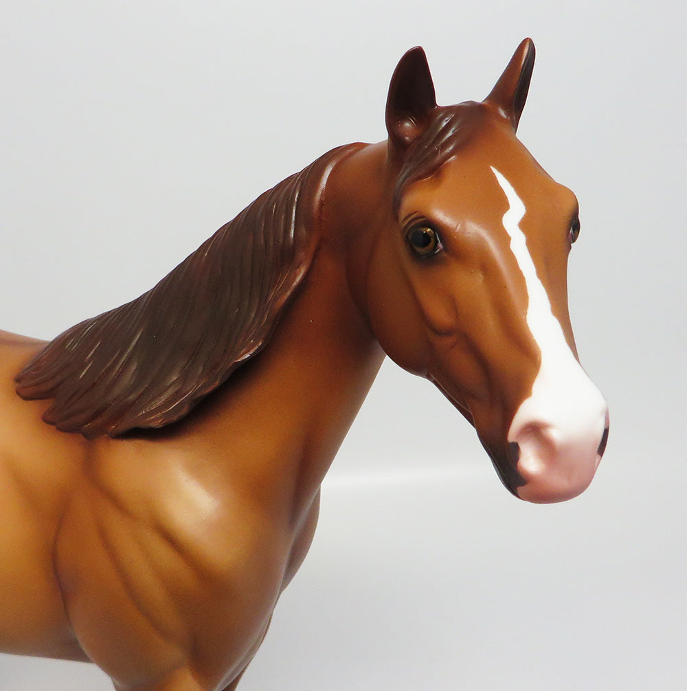 FLIP DIZZY-OOAK RED DUN PAINT ISH MODEL CUSTOMIZED BY JACKIE TURNER 05/19/17