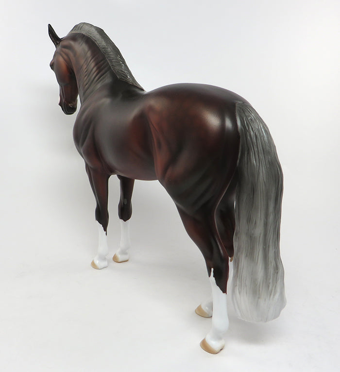 LEXUS-OOAK SILVER BAY ANDALUSIAN MODEL HORSE 7/15
