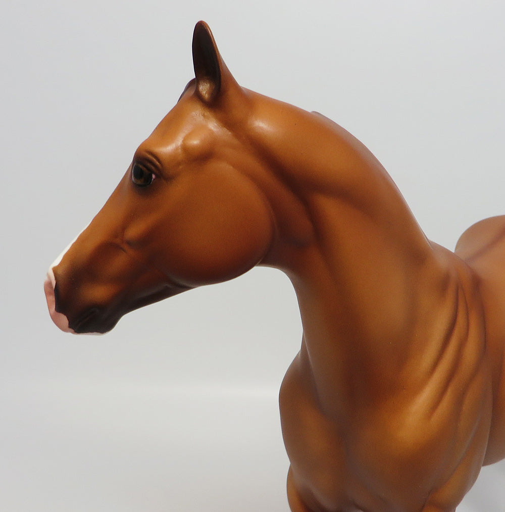 FLIP DIZZY-OOAK RED DUN PAINT ISH MODEL CUSTOMIZED BY JACKIE TURNER 05/19/17