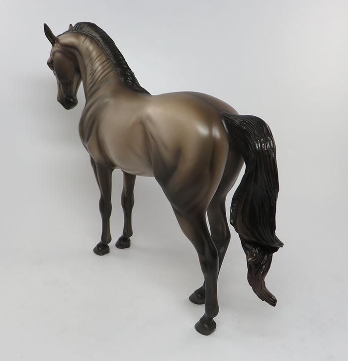 ATREYU-OOAK GRULLA LONG MANE ANDALUSIAN BY SHERYL LEISURE 7/15