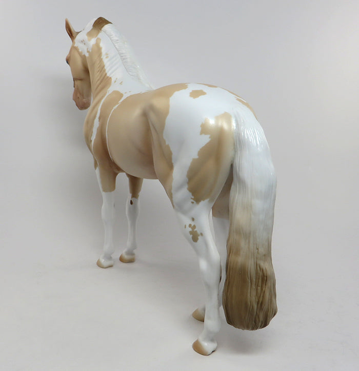 PHOTO BOMB-OOAK PERLINO PAINT ANDALUSIAN MODEL HORSE 7/15