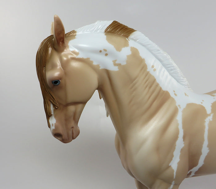 PHOTO BOMB-OOAK PERLINO PAINT ANDALUSIAN MODEL HORSE 7/15