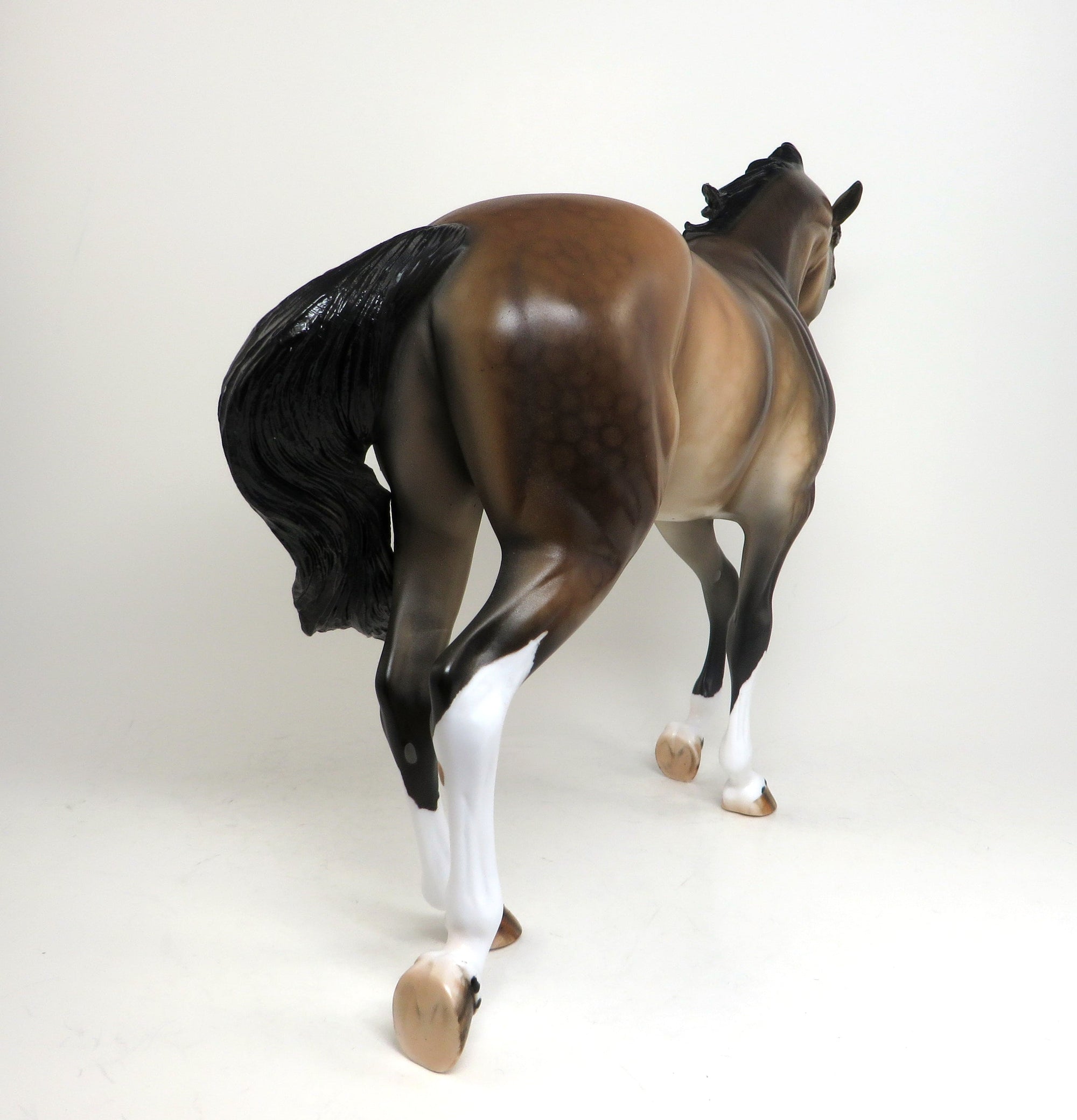 DIARY OF JANE - OOAK PINNED EAR DAPPLED THOROUGHBRED MODEL HORSE - 1/22