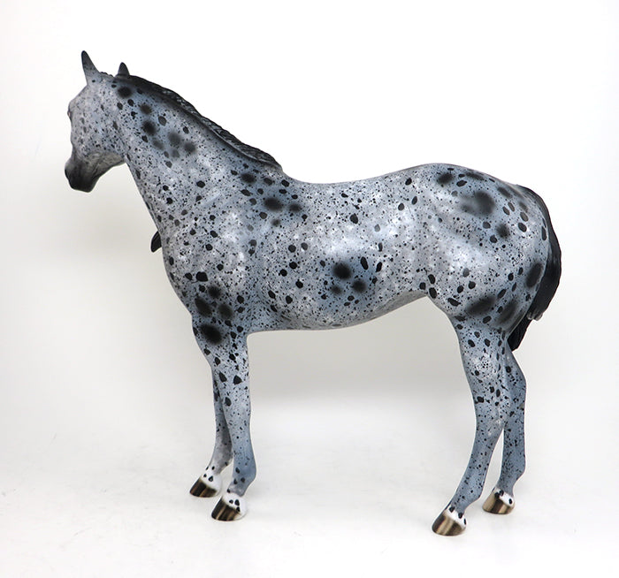 one of kind model horse blackfoot