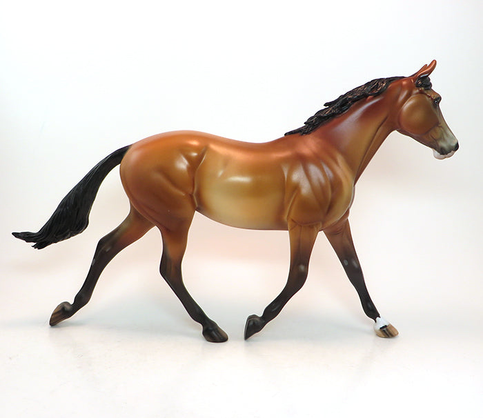 RIPPLE AFFECT - OOAK BAY PALOUSE MODEL HORSE - 1/28