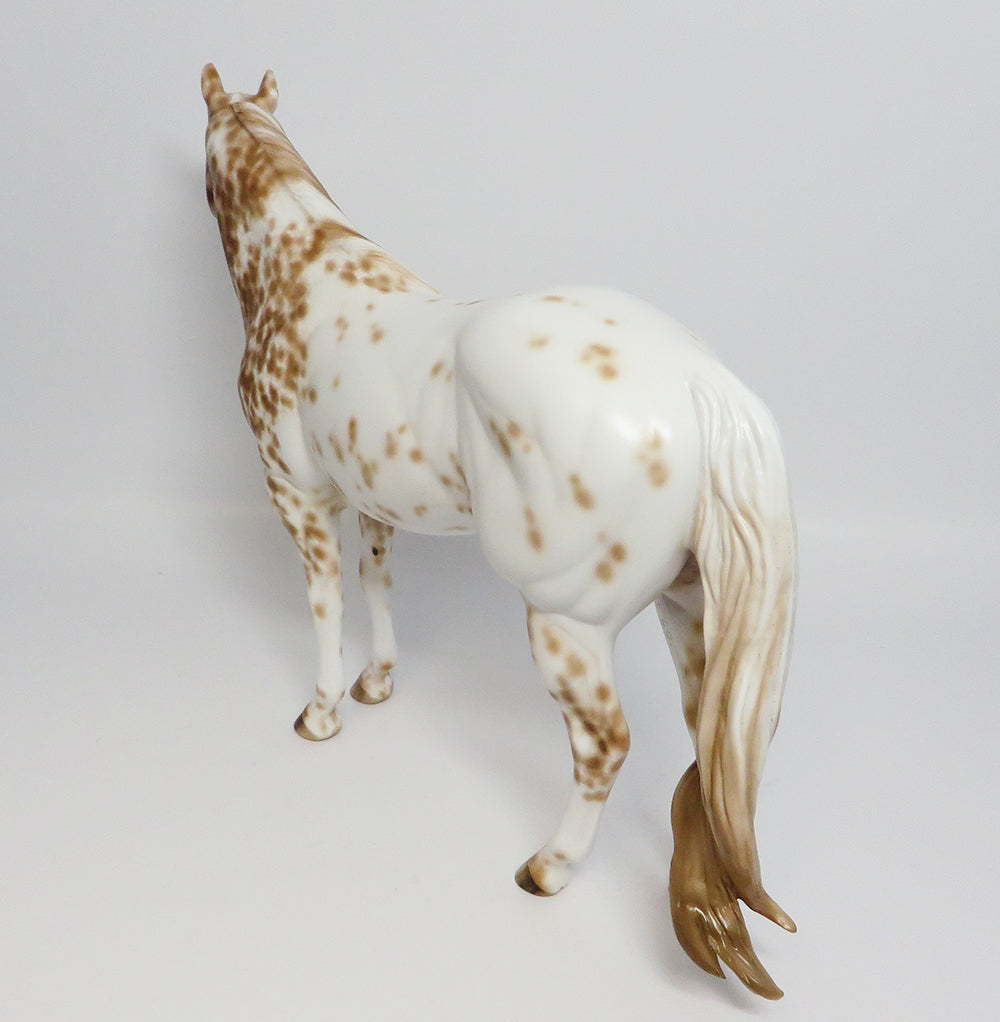 ITUNES~OOAK PALOMINO APPALOOSA ISH MODEL HORSE BY SHERYL LEISURE 5/31