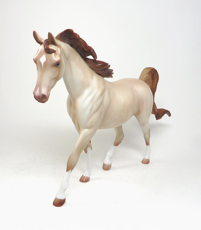 DO YOU FEEL THE SAME WAY - OOAK CREMELLO PONY MODEL HORSE - 1/29