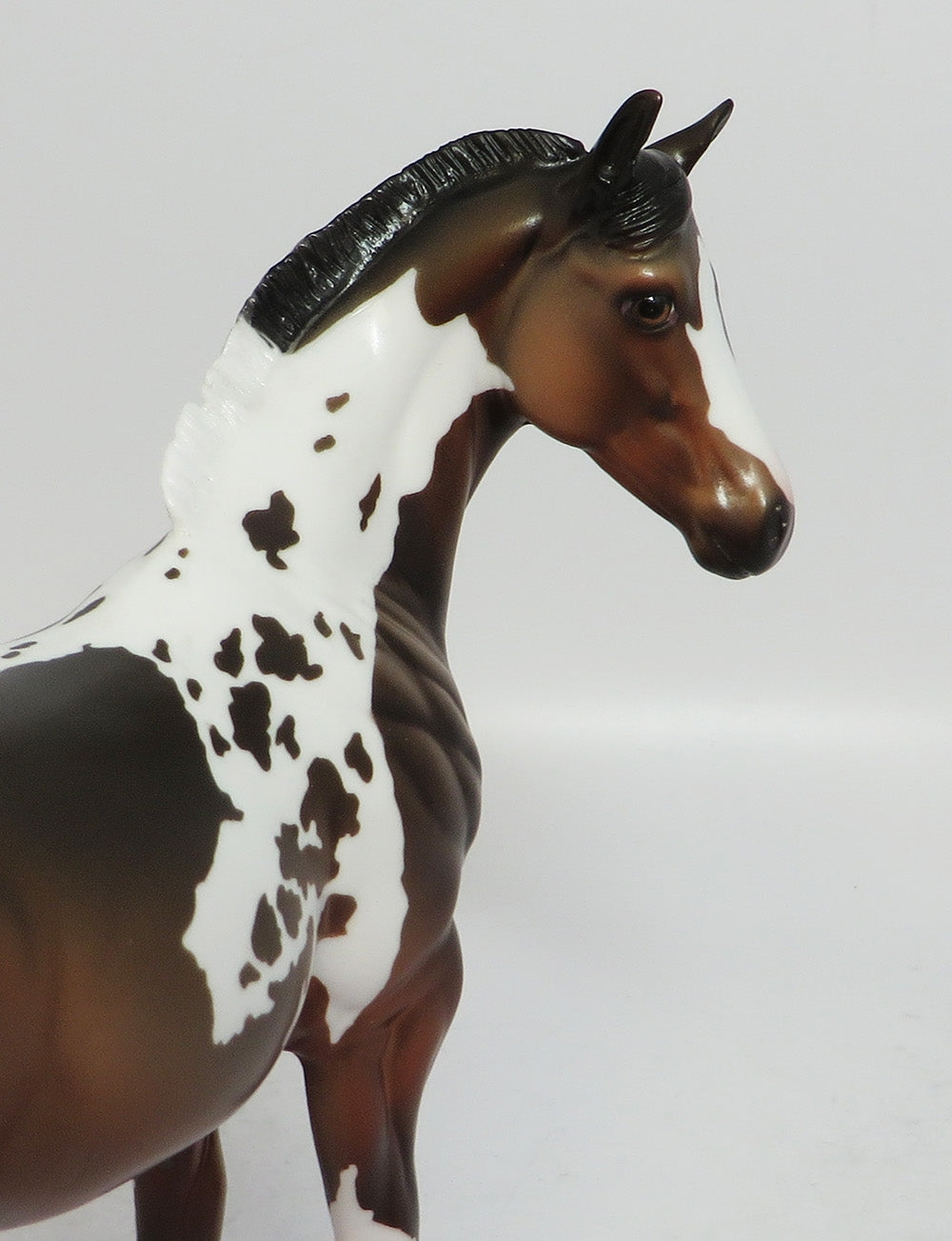 CHEETOS-LE-4 DARK BAY PAINT WEANLING MODEL HORSE 12-28-17