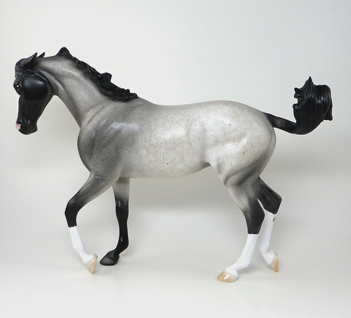 blue roan model horse blue bayou