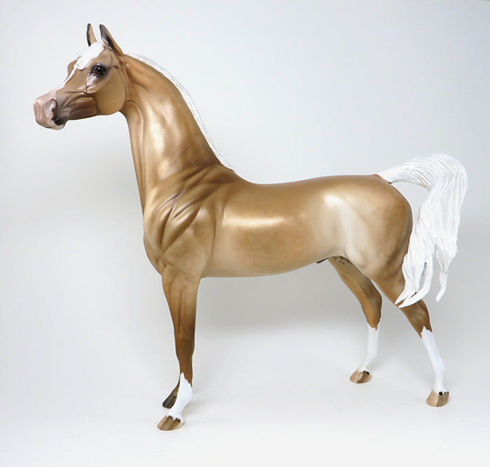 palomino arabian model horse