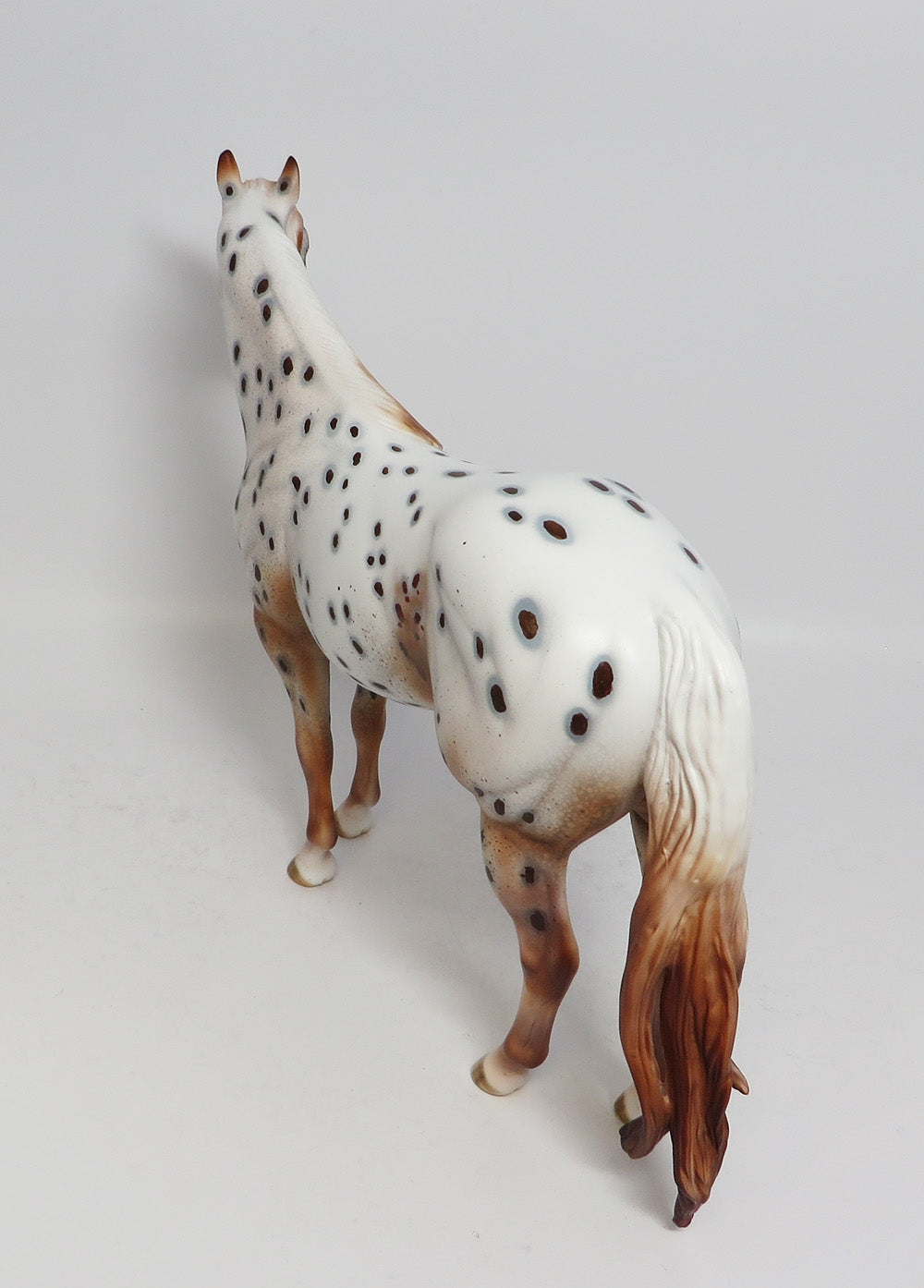 SAWGRASS~OOAK CHESTNUT APPALOOSA ISH MODEL HORSE BY DAWN QUICK 1/3/18