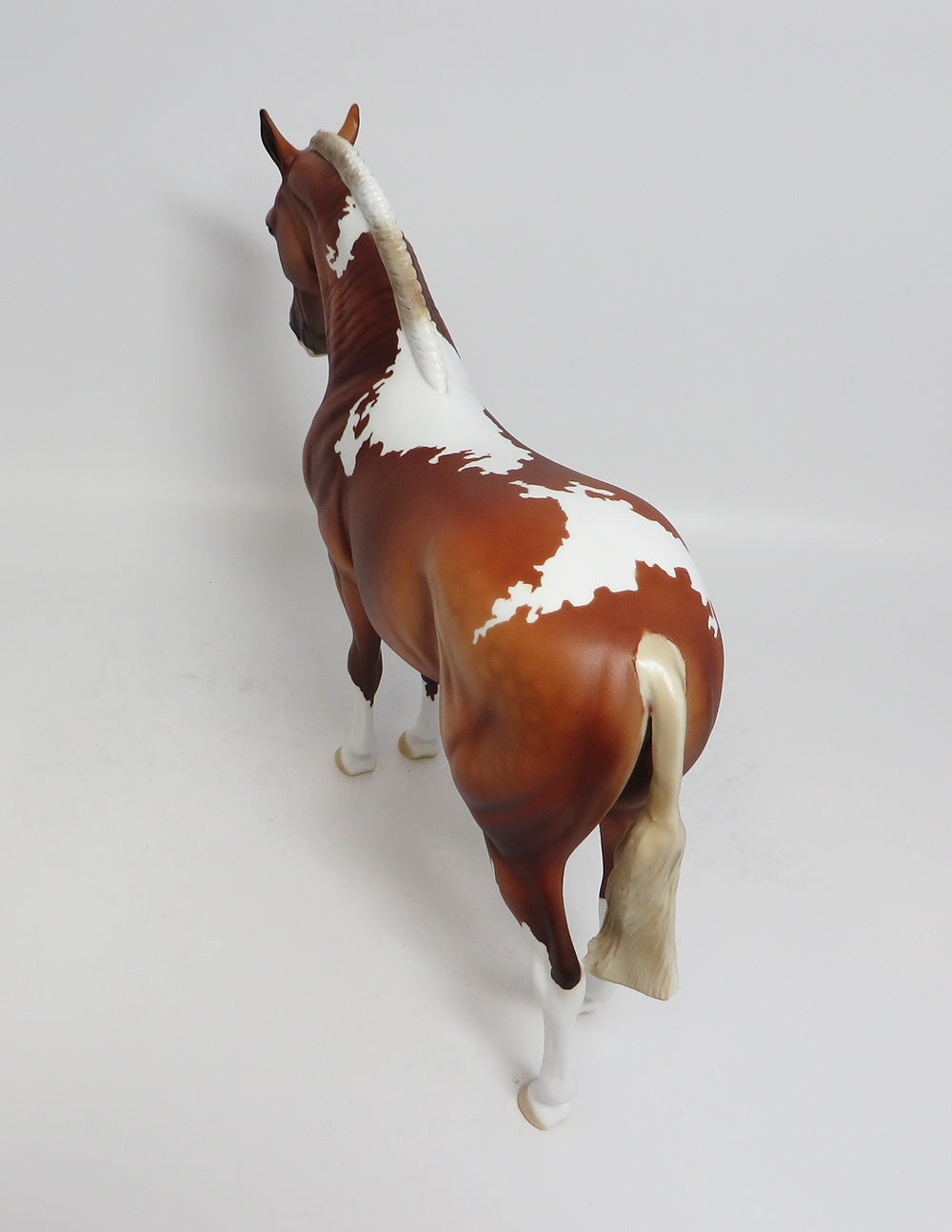 SWEET CAROLINE~OOAK DAPPLE CHESTNUT PINTO ANDALUSIAN MARE BY DAWN QUICK 1/3/18