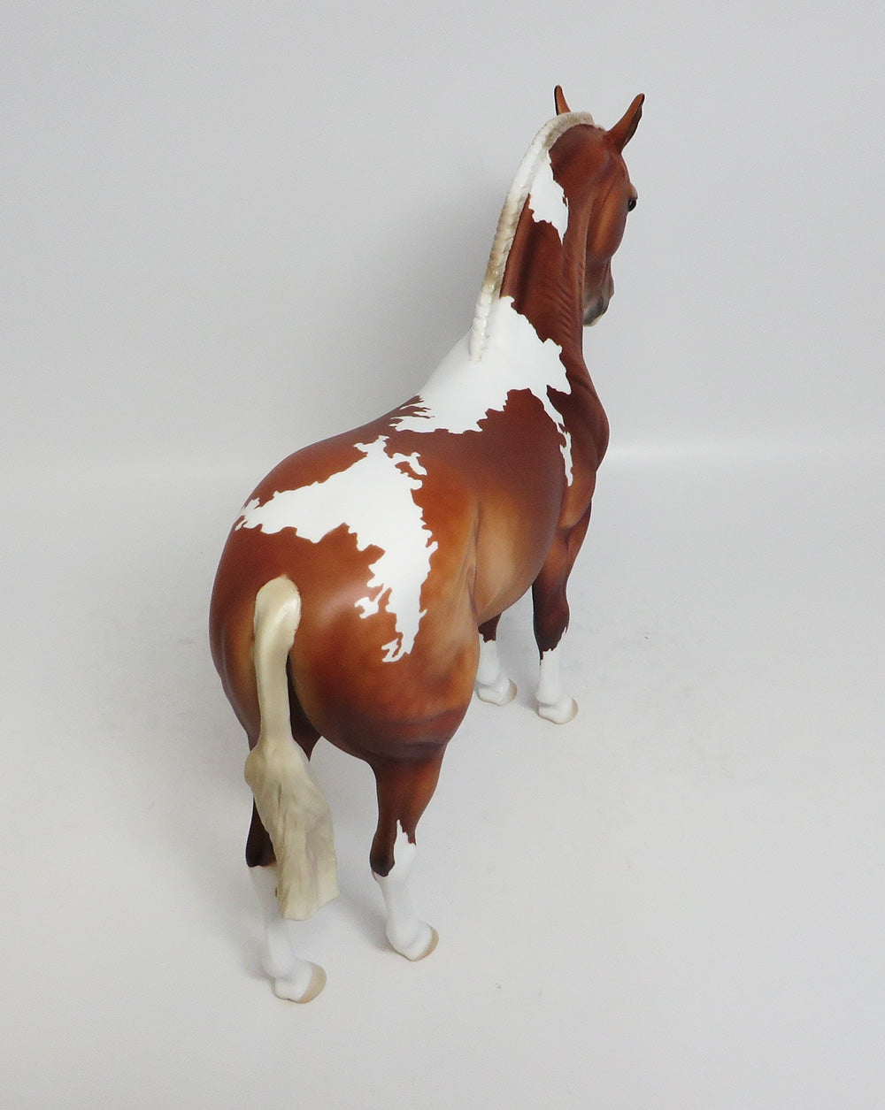 SWEET CAROLINE~OOAK DAPPLE CHESTNUT PINTO ANDALUSIAN MARE BY DAWN QUICK 1/3/18