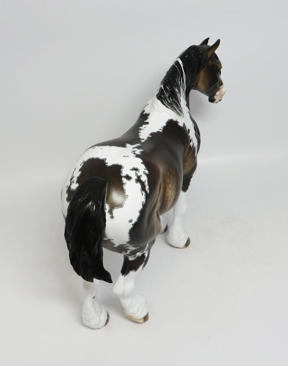 LINE BACKER-OOAK SOOTY BUCKSKIN PAINT BUNNY MODEL HORSE SUPER BOWL SALE 2018