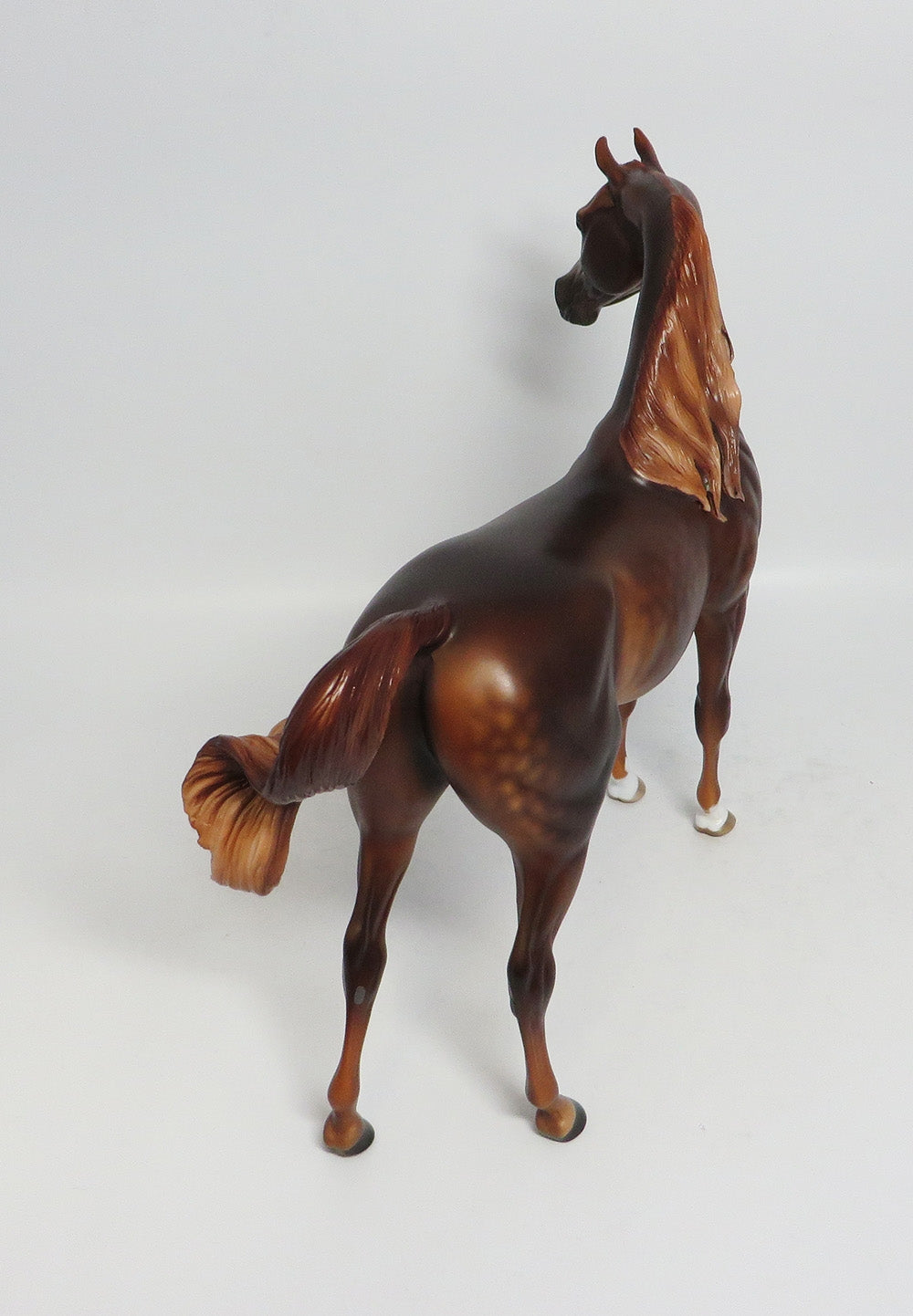 FOOLS PARADISE~OOAK STAR DAPPLE CHESTNUT ARABIAN BY SHERYL LEISURE 1/5/18