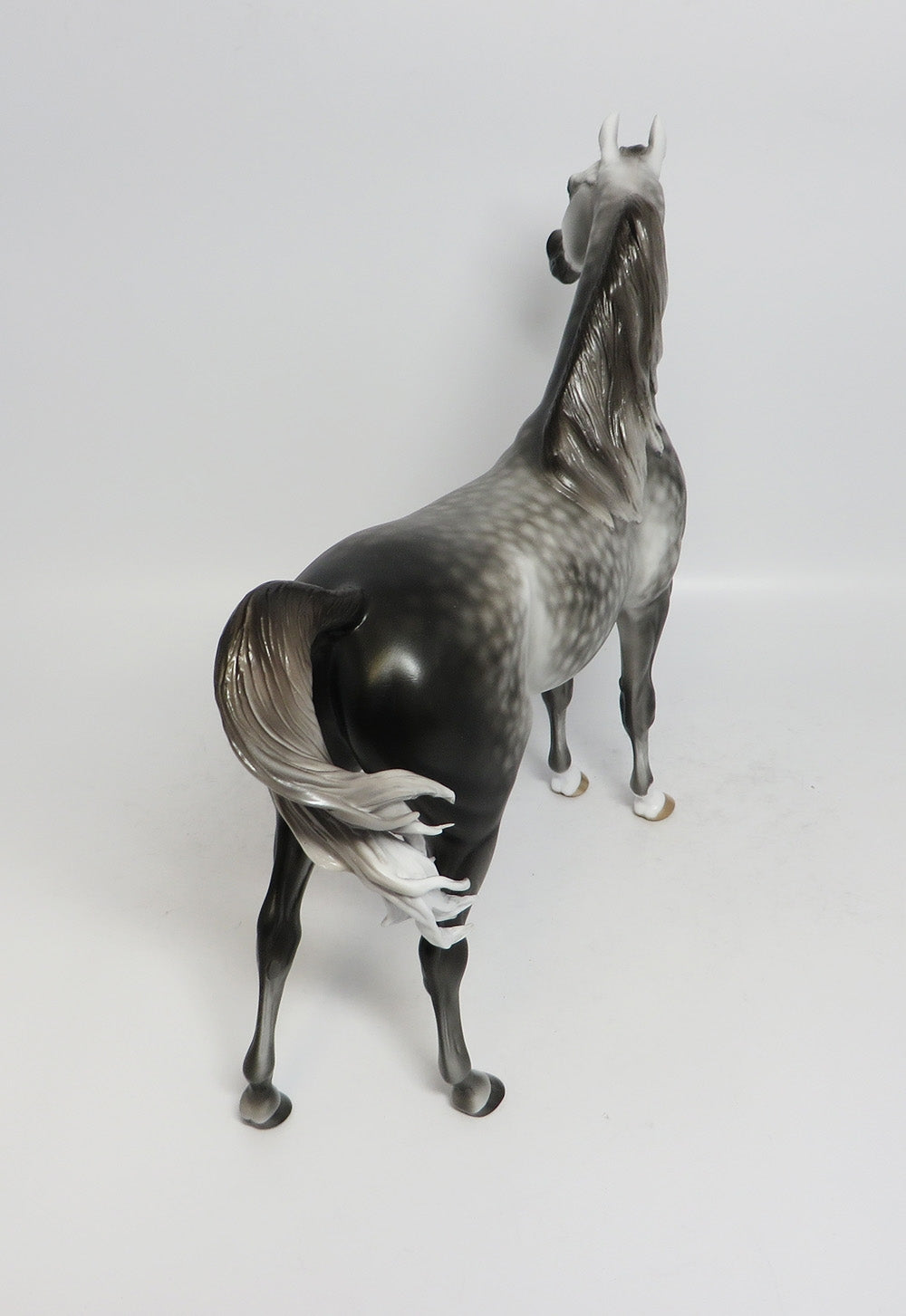 BRIGHT SIDE-OOAK STAR DAPPLE ARABIAN MODEL HORSE BY SHERYL LEISURE 1/5/18