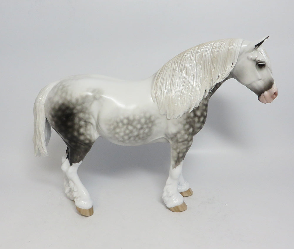 NEW HOPE-OOAK STAR DAPPLE GREY BUNNY MODEL HORSE BY SHERYL LEISURE 1-5-18