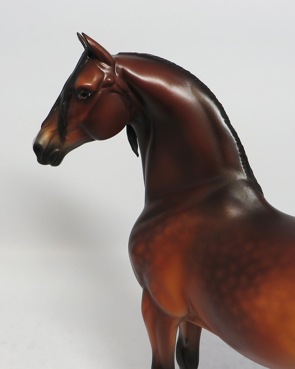 REVERIE-OOAK DAPPLE BAY MORGAN MODEL HORSE BY SHERYL LEISURE 1-5-18