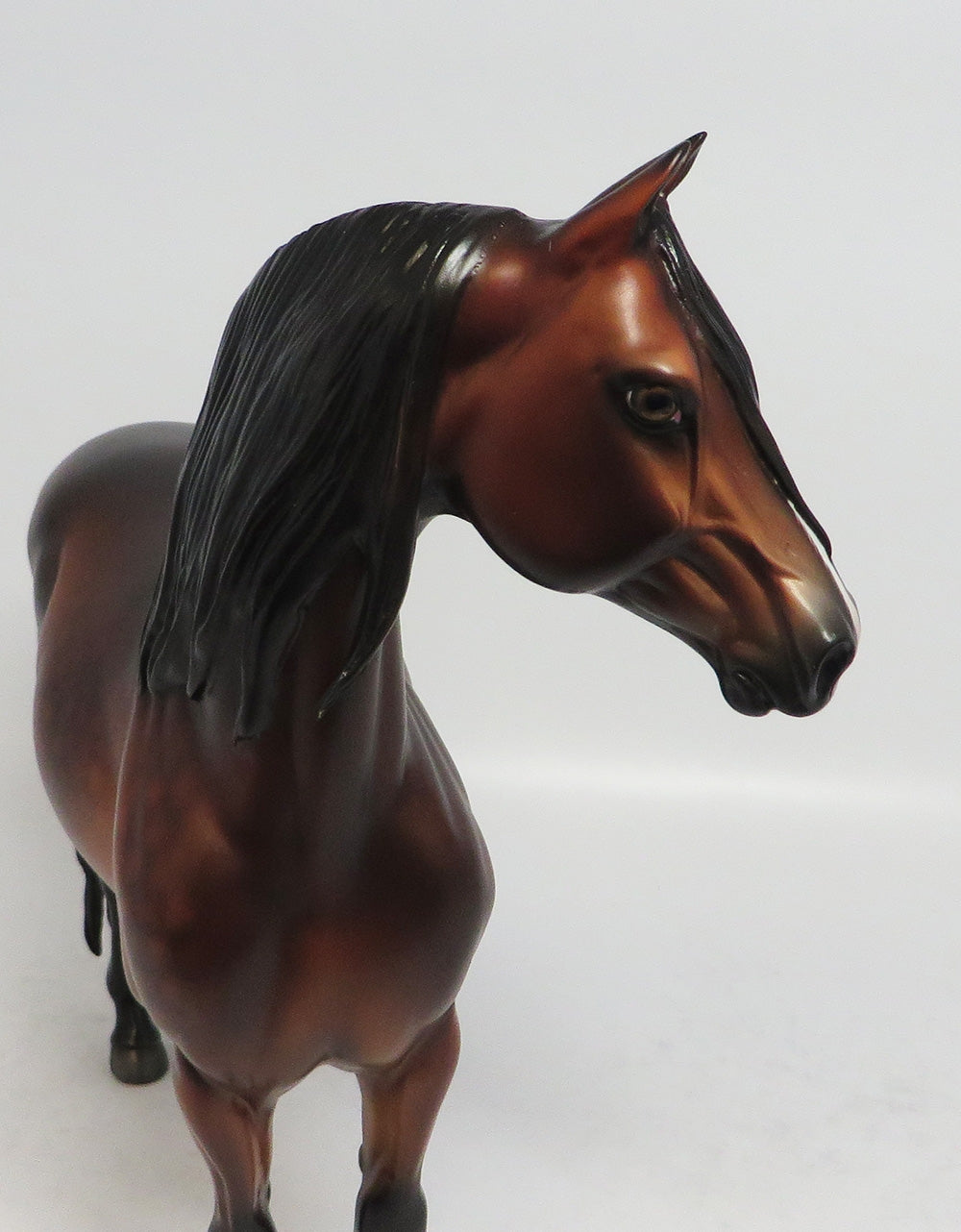 REVERIE-OOAK DAPPLE BAY MORGAN MODEL HORSE BY SHERYL LEISURE 1-5-18
