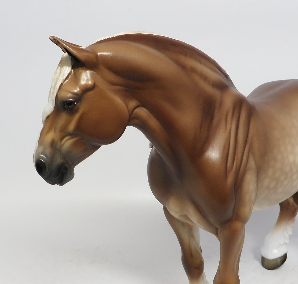 PASSING FANCY-OOAK CREAMY SORREL BUNNY MODEL HORSE BY SHERYL LEISURE 1-5-18