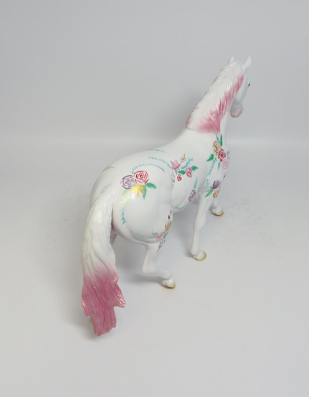 BOHO-OOAK PONY DECORATOR MODEL HORSE 1/8/18