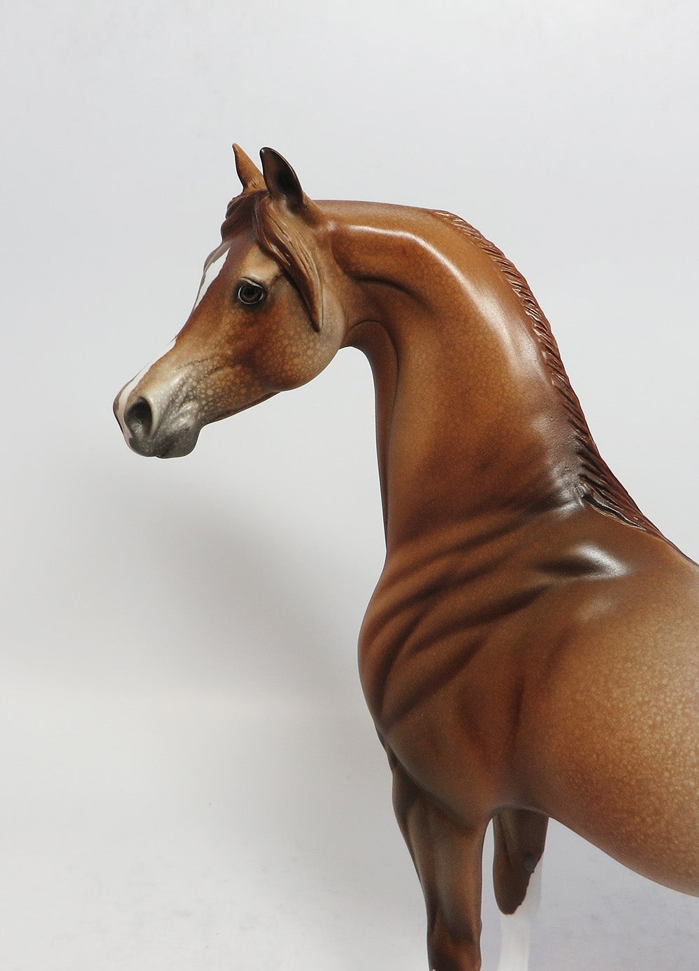 FOUL PLAY-OOAK CHESTNUT LEOPARD APPALOOSA ARABIAN MODEL HORSE SUPER BOWL SALE 2018