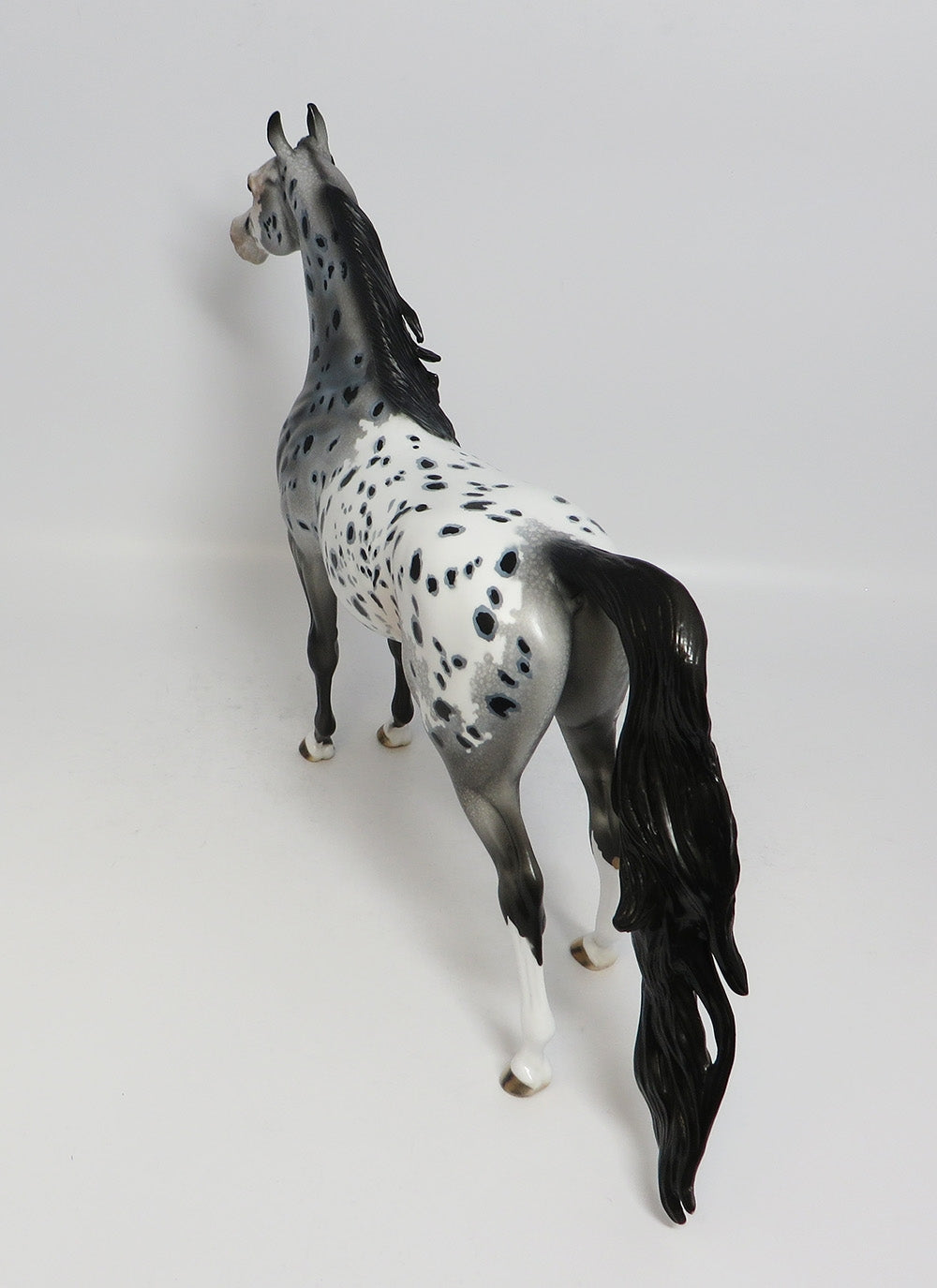 SPOTT-OOAK APPALOOSA ARABIAN MODEL HORSE BY DAWN QUICK 1/12/18