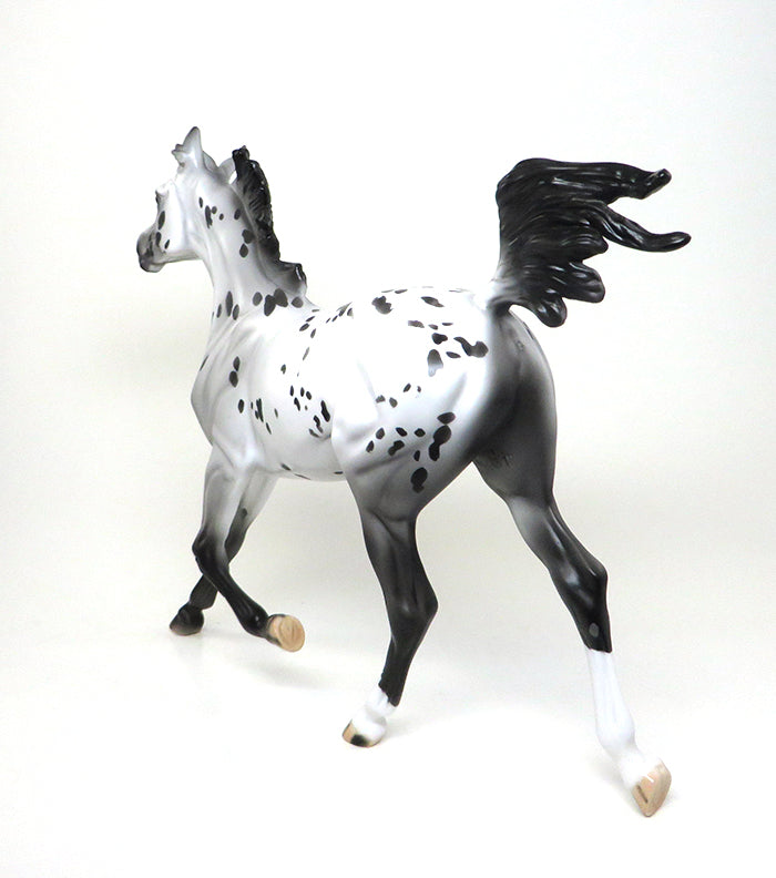 TARGARYEN-OOAK-APPALOOSA YEARLING MODEL HORSE 12/29