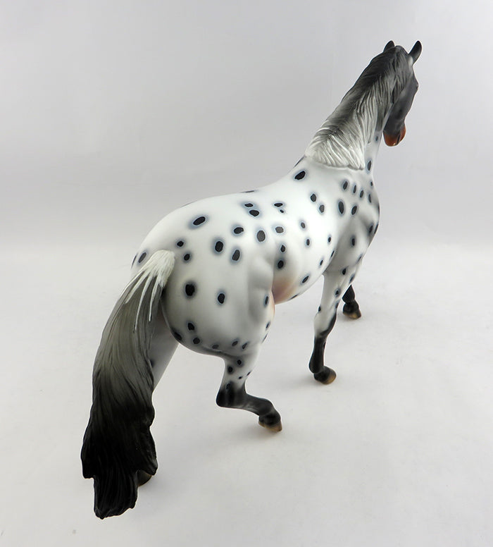 COLEMAN-OOAK APPALOOSA PONY MODEL HORSE 1/13