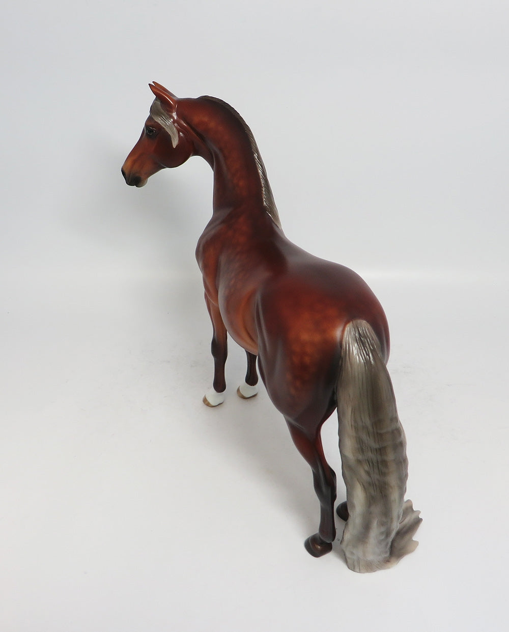 HIGH HOPES - OOAK SILVER BAY MORGAN MODEL HORSE SUPER BOWL 2018