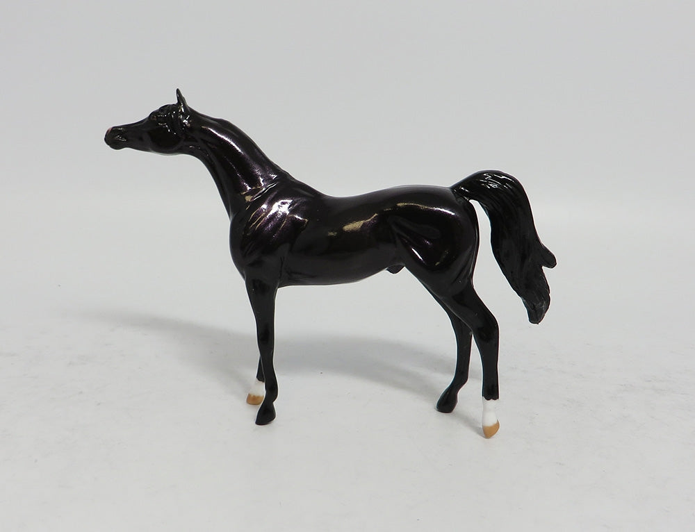 RAYNE-LE-15 BLACK ARABIAN CHIP MODEL HORSE SUPER BOWL SALE 2018