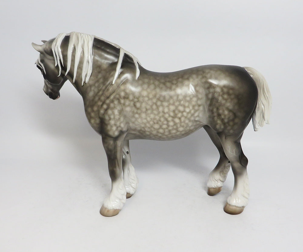 NORA-OOAK STAR DAPPLE HEAVY DRAFT MARE BY SHERYL LEISURE 1/27/18