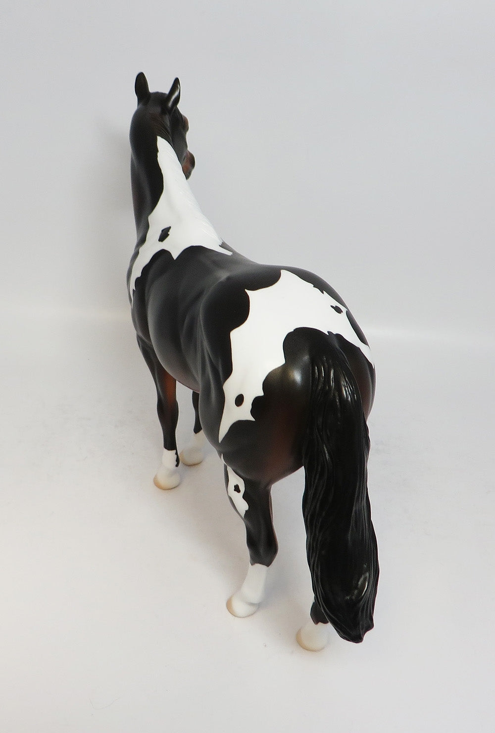 LOMBARDI - LE 6 DARK BAY PINTO ISH MODEL HORSE BY AMANDA