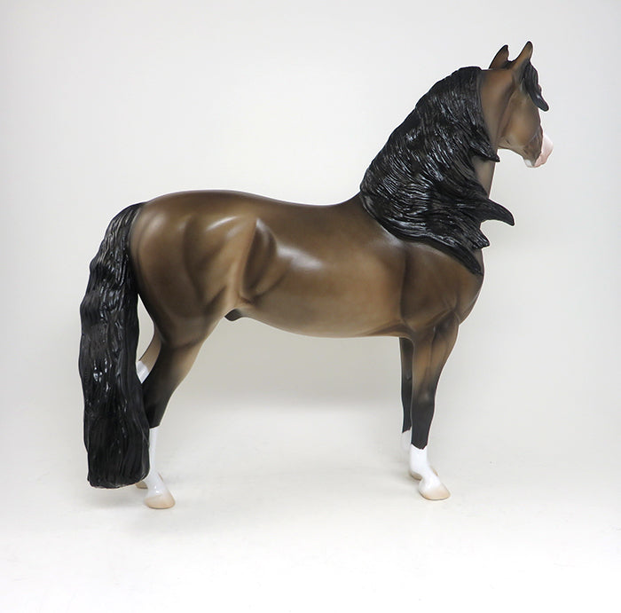 FRESNO - BUCKSKIN MORGAN LIMITED EDITION MODEL HORSE - LE2 - 2/26