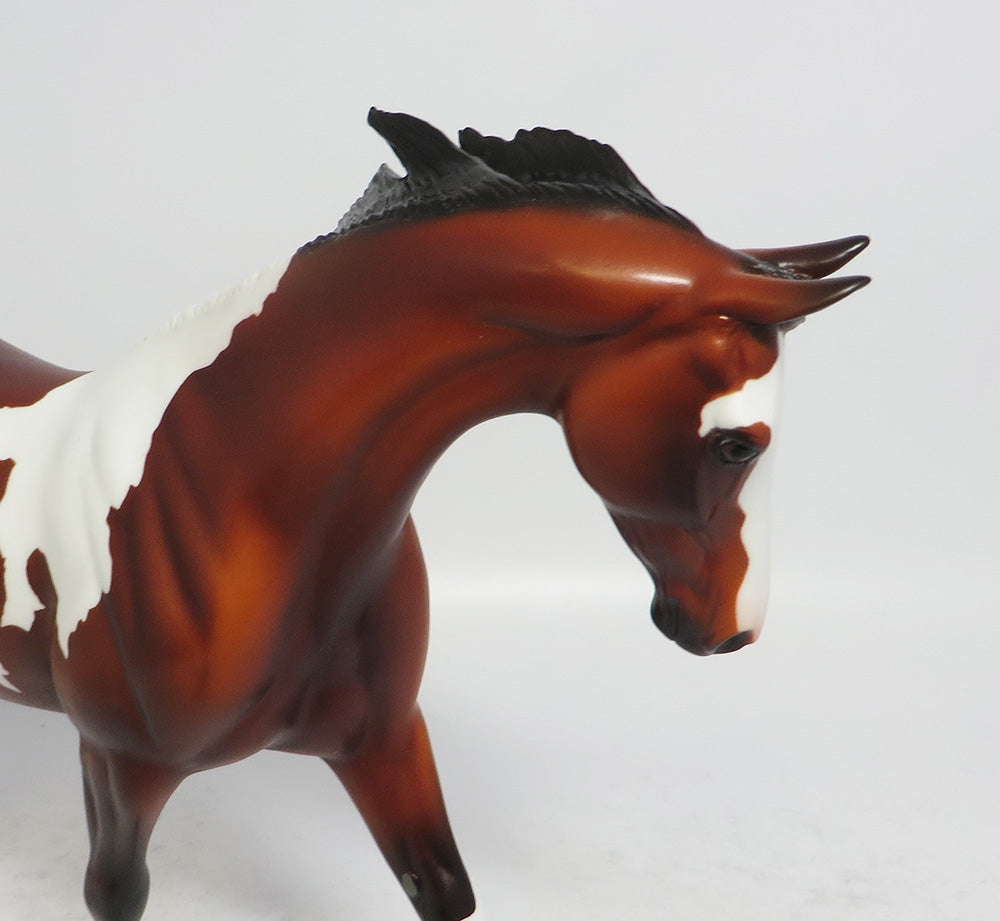 UPTOWN GIRL-LE-3 BAY PAINT PONY MODEL HORSE SUPER BOWL SALE 2018