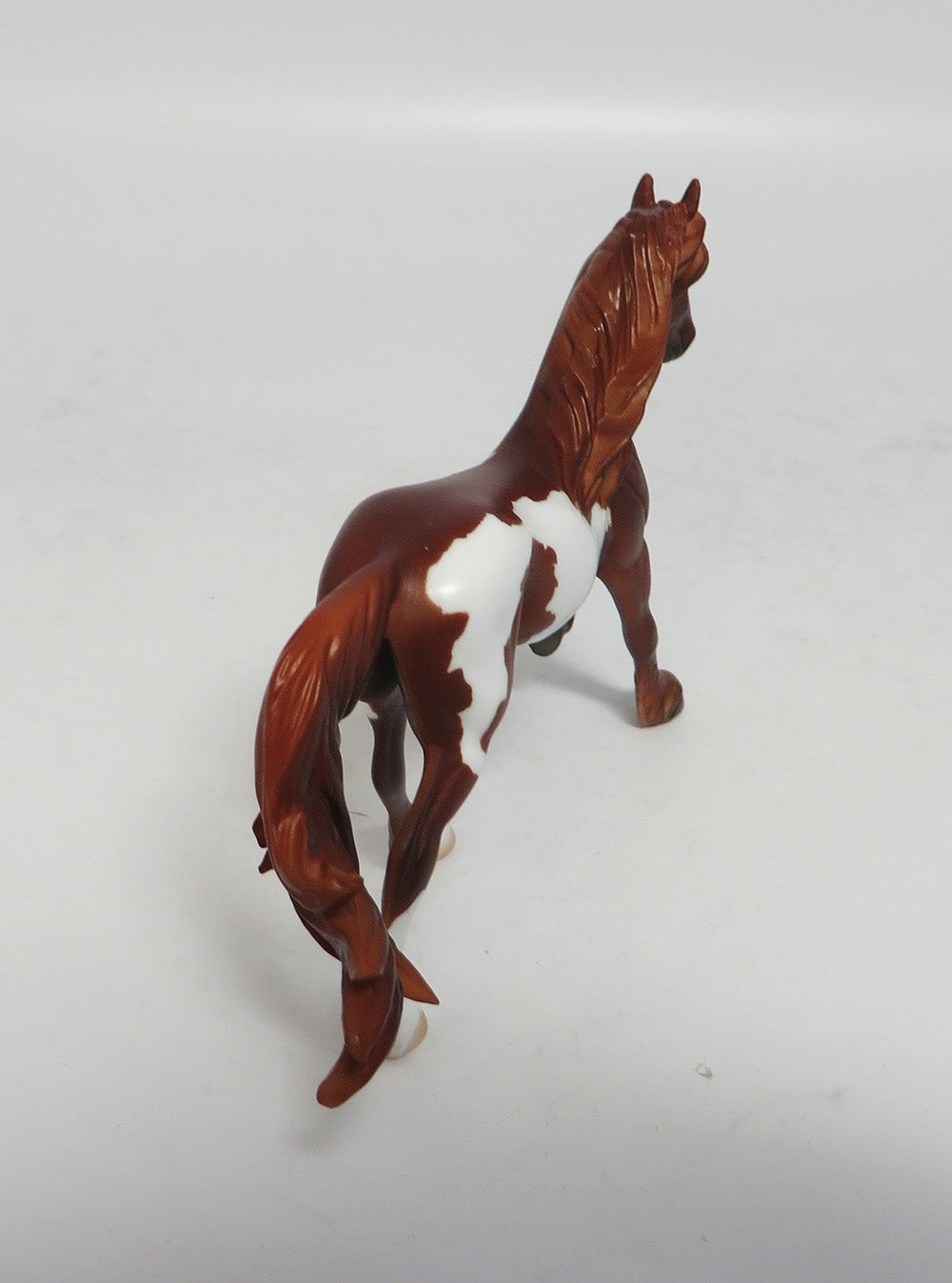DALARY-OOAK CHESTNUT PAINT FRESIAN CHIP MODEL HORSE SUPER BOWL SALE 2018