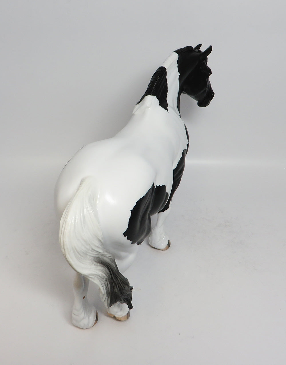 P!NKY-LE-14 BLACK AND WHITE PAINT BUNNY SUPER BOWL SALE 2018