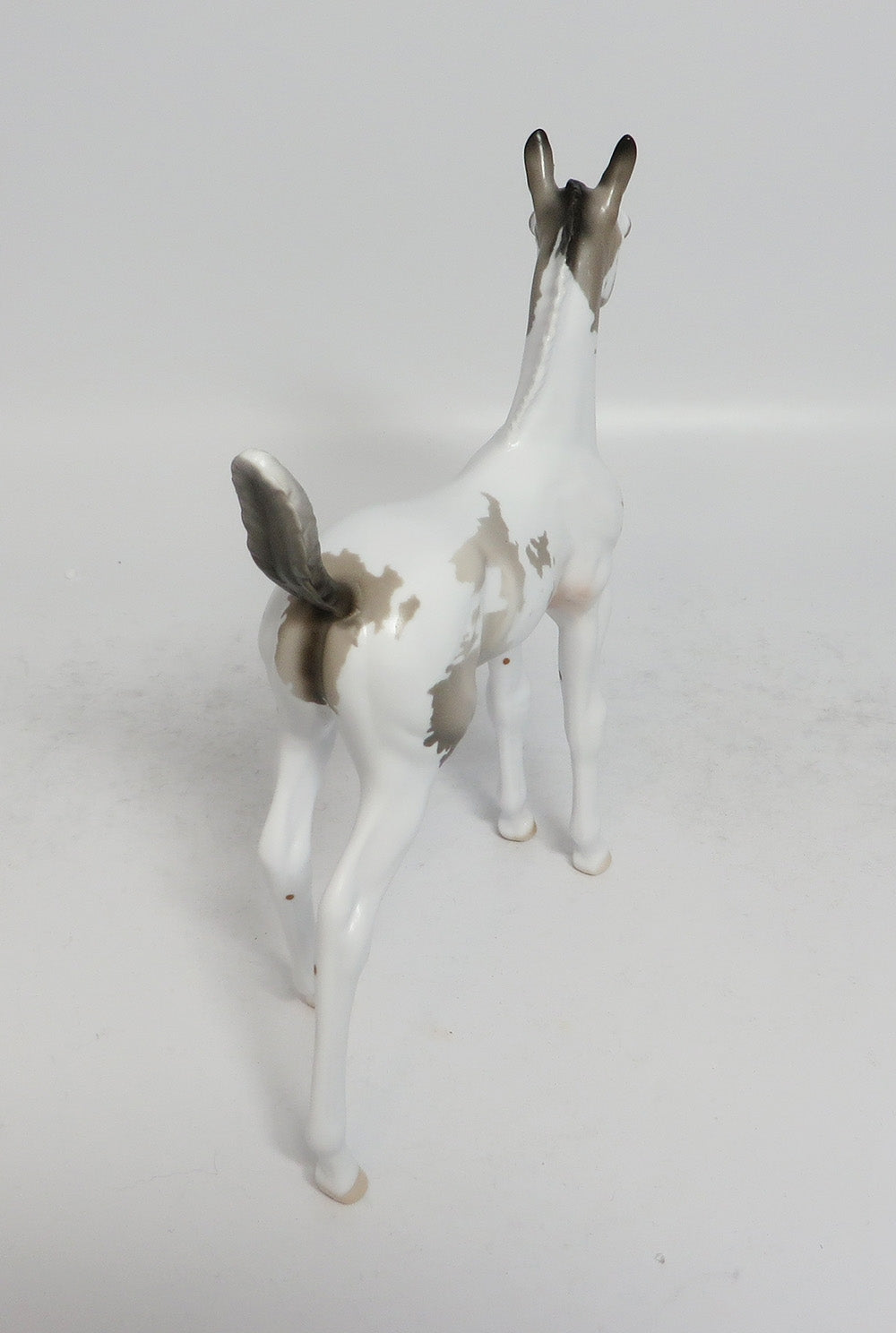 MY BONNY-LE-5 GRULLA PAINT FOAL MODEL HORSE SUPER BOWL SALE 2018