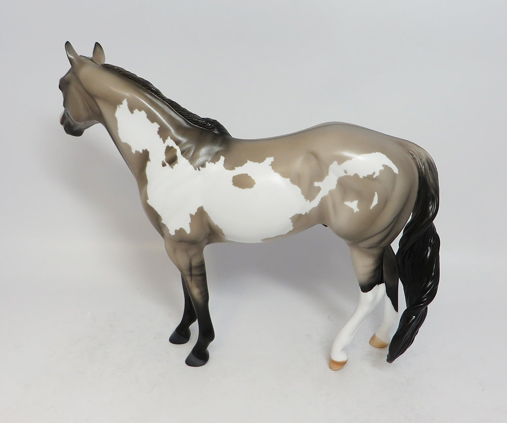 WATER BOY - LE 8 GRULLA PINTO ISH MODEL HORSE SUPER BOWL SALE 2018