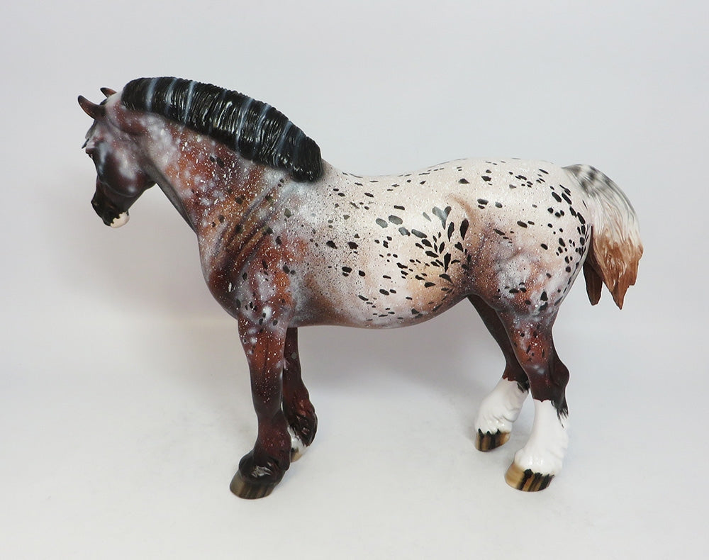 LADY GAGA-OOAK APPALOOSA HEAVY DRAFT EQUINE AFFAIRE 2018