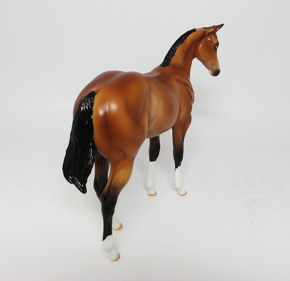 CUSTER-OOAK BAY PAINT WEANLING MODEL HORSE EQ 2017