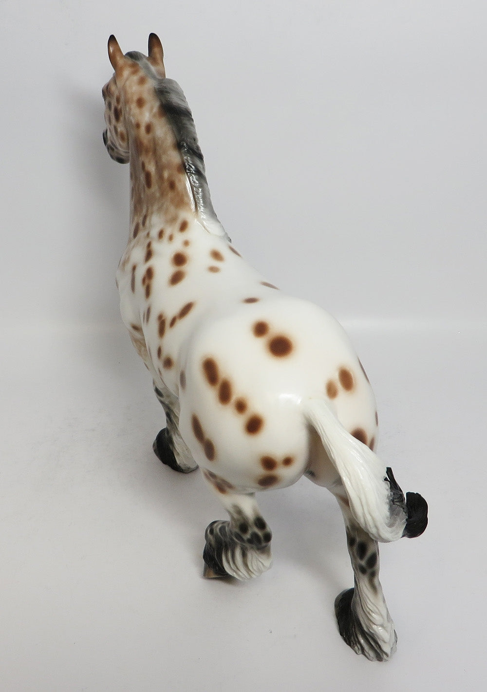 GOOMBA-OOAK BAY LEOPARD TROTTING DRAFTER BY SHERYL LEISURE 02/16/18