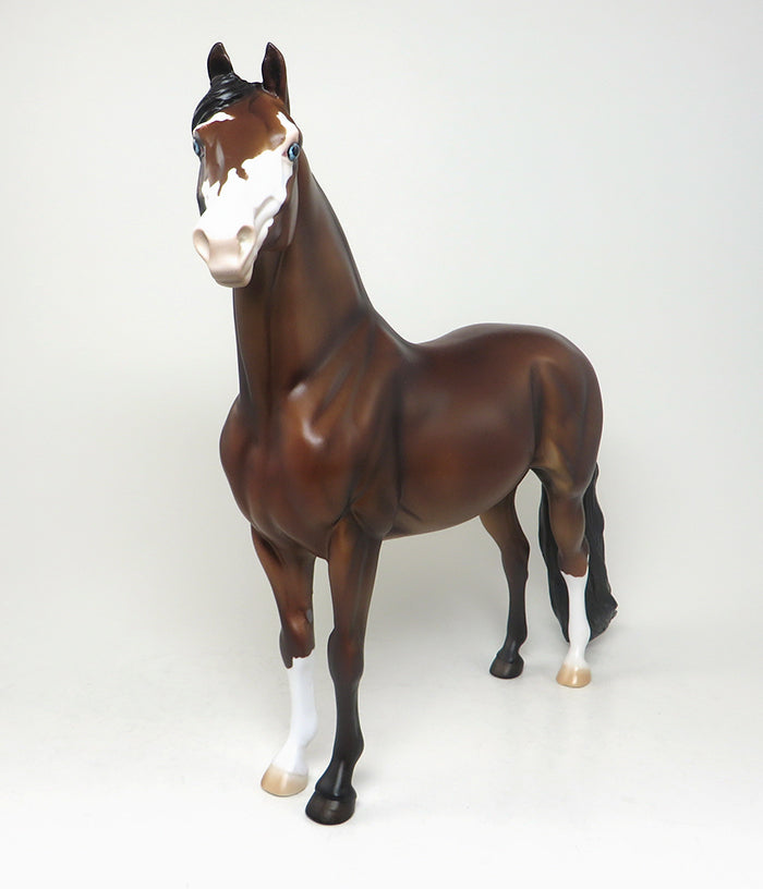 REGAL HEART- OOAK BAY MORGAN MODEL HORSE 3/8