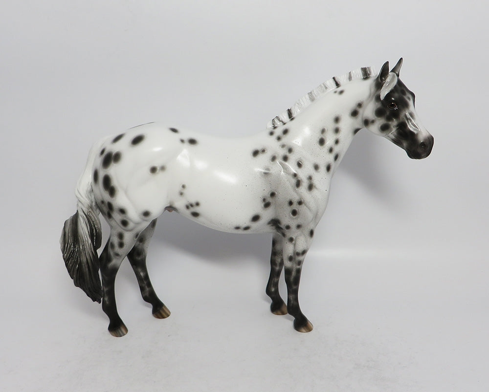 DOODLIN-OOAK APPALOOSA ISH MODEL HORSE BY SHERYL LEISURE 3/12/18