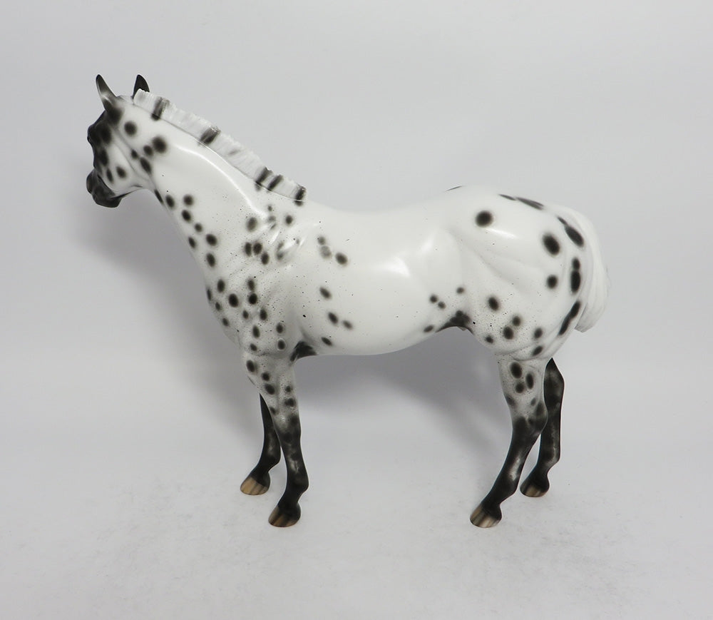 DOODLIN-OOAK APPALOOSA ISH MODEL HORSE BY SHERYL LEISURE 3/12/18