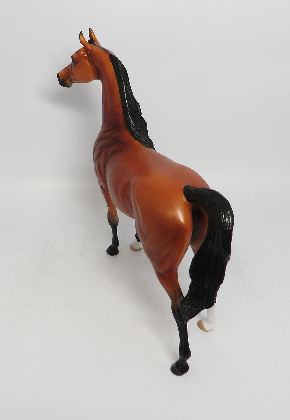 NIGHTINGALE-OOAK BAY ARABIAN MODEL HORSE 3/16/18